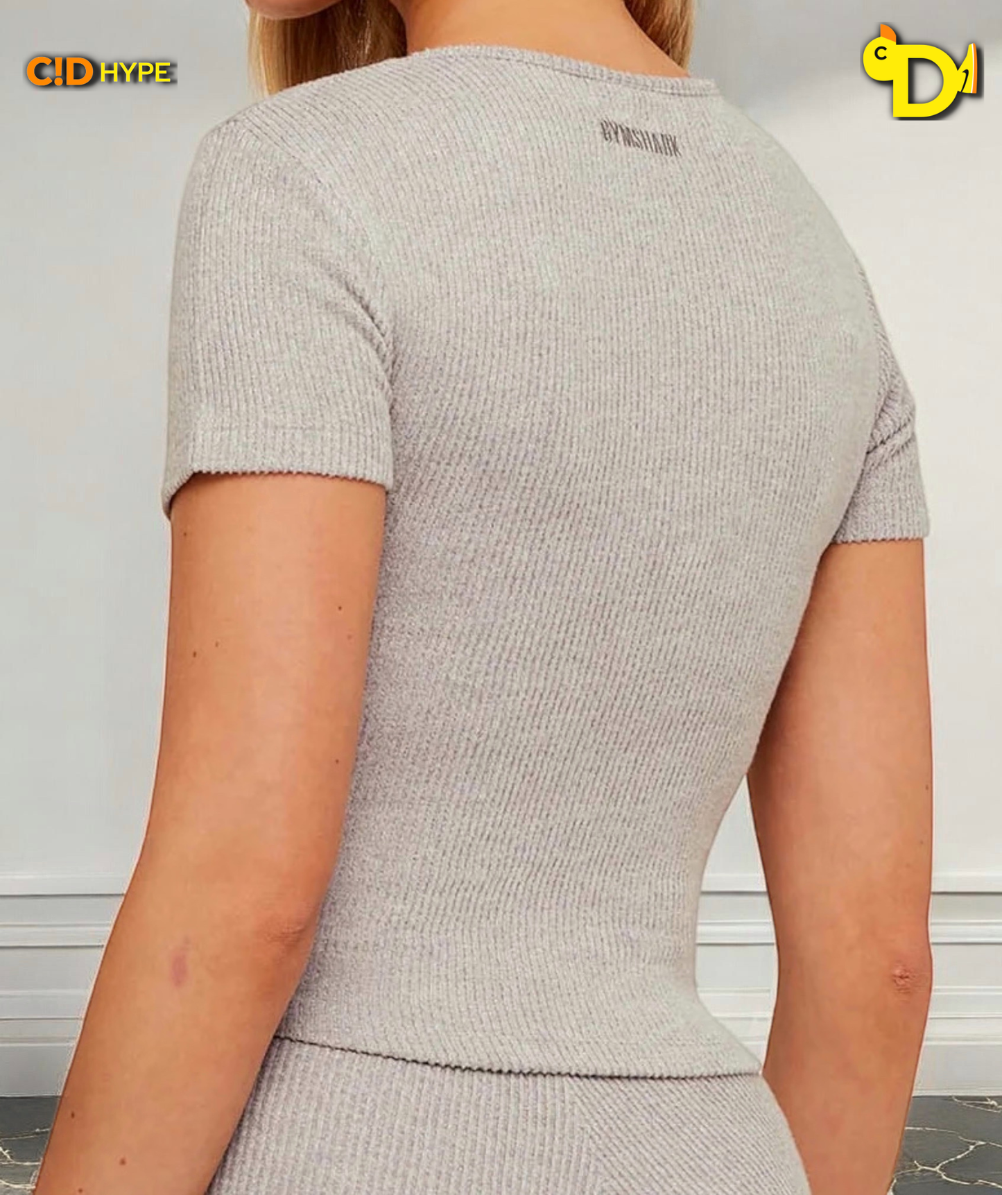 SuperSoft T-Shirt “Light Grey Core Marl”