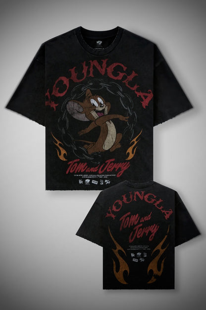 Tom & Jerry Tees-Jerry- 4082