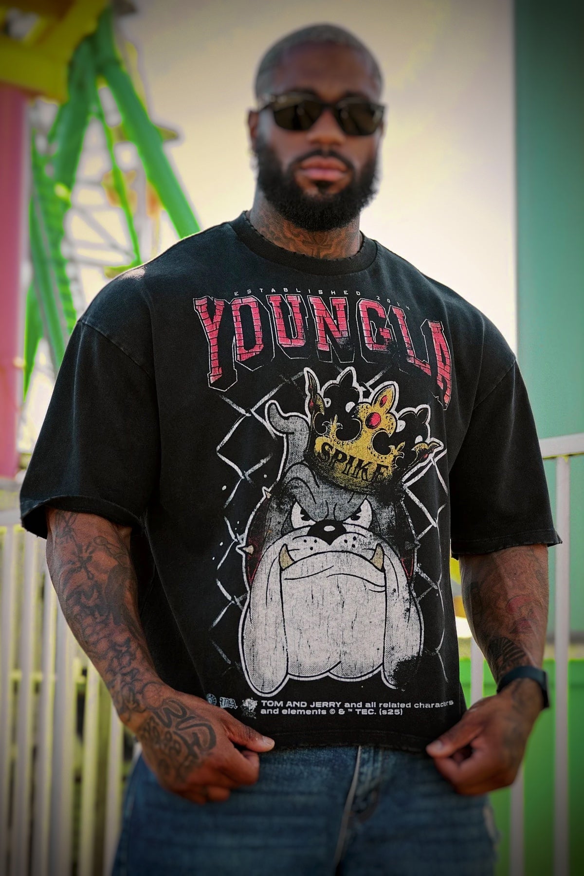 Tom & Jerry Tees-Spike- 4082