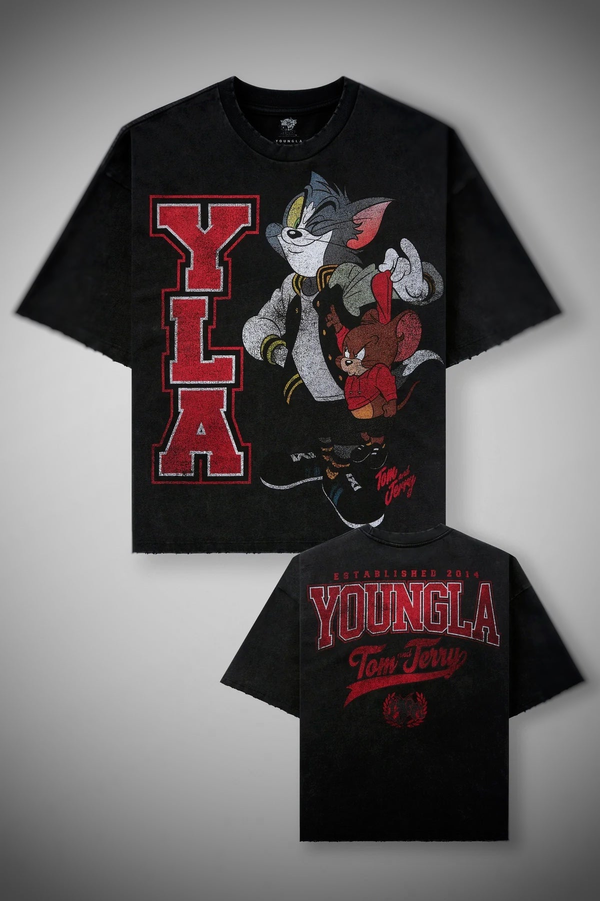 Tom & Jerry Tees-Varisity- 4082