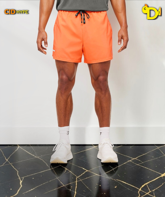 Train 5" Shorts "Dayglow Peach"