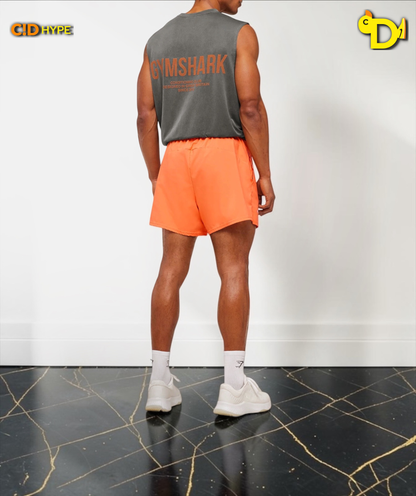 Train 5" Shorts "Dayglow Peach"