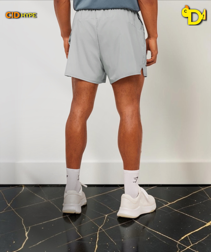 Train 5" Shorts "Smokey Grey"