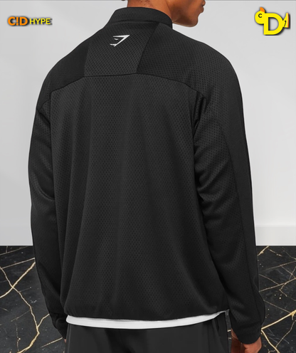 Train Zip Through Jacket "Black"