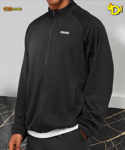 Train Zip Through Jacket "Black"