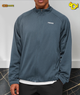 Train Zip Through Jacket "Stealth Blue"