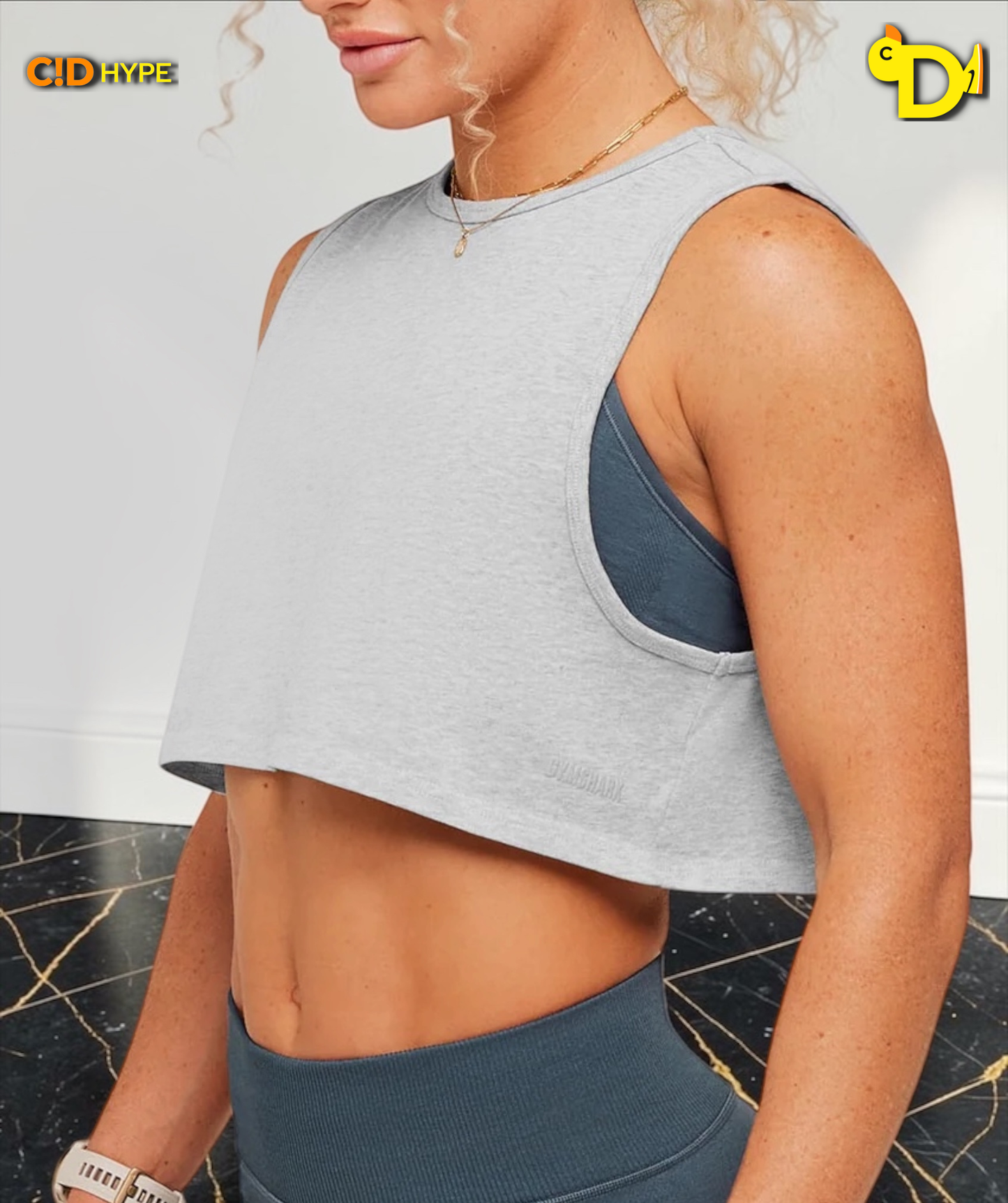 Twist Front Sports Bra "Sorbet Yellow"