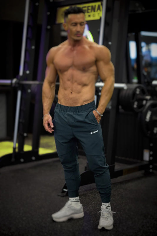 2086-  Ultra Training Joggers-Jungle green