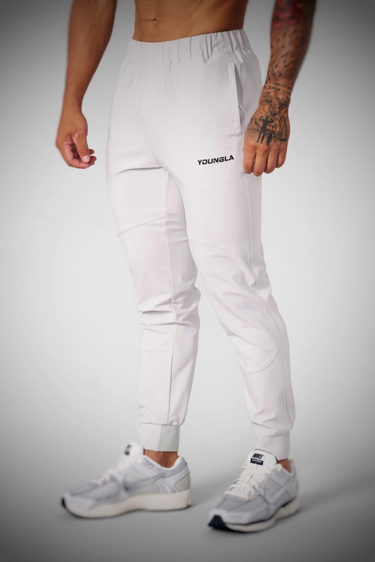 2086- Ultra Training Joggers-Light grey