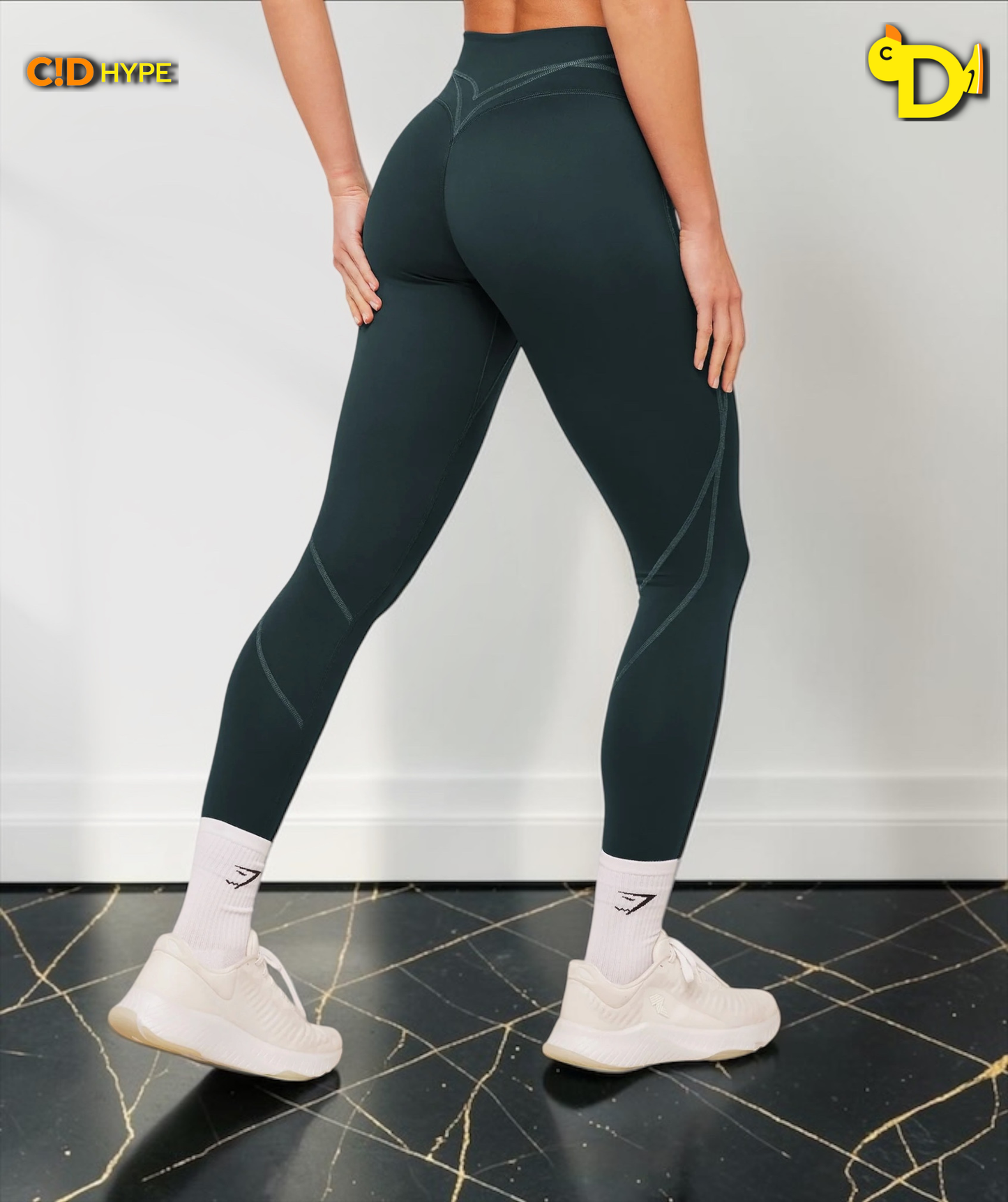 Volt Leggings "Deep Petrol Blue/Stealth Blue"