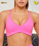 Volt Light Support Sports Bra "Electric Pink/Dayglow Peach"
