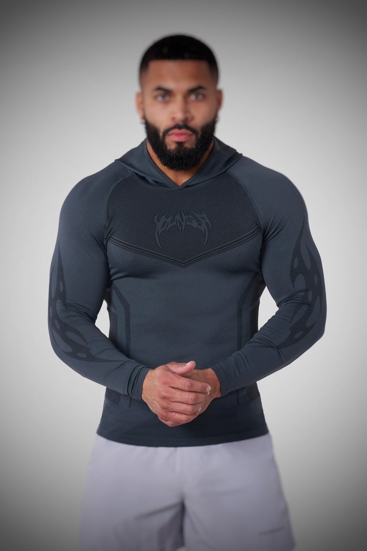 8062- Warrior Compression Hoodies- Deep Teal