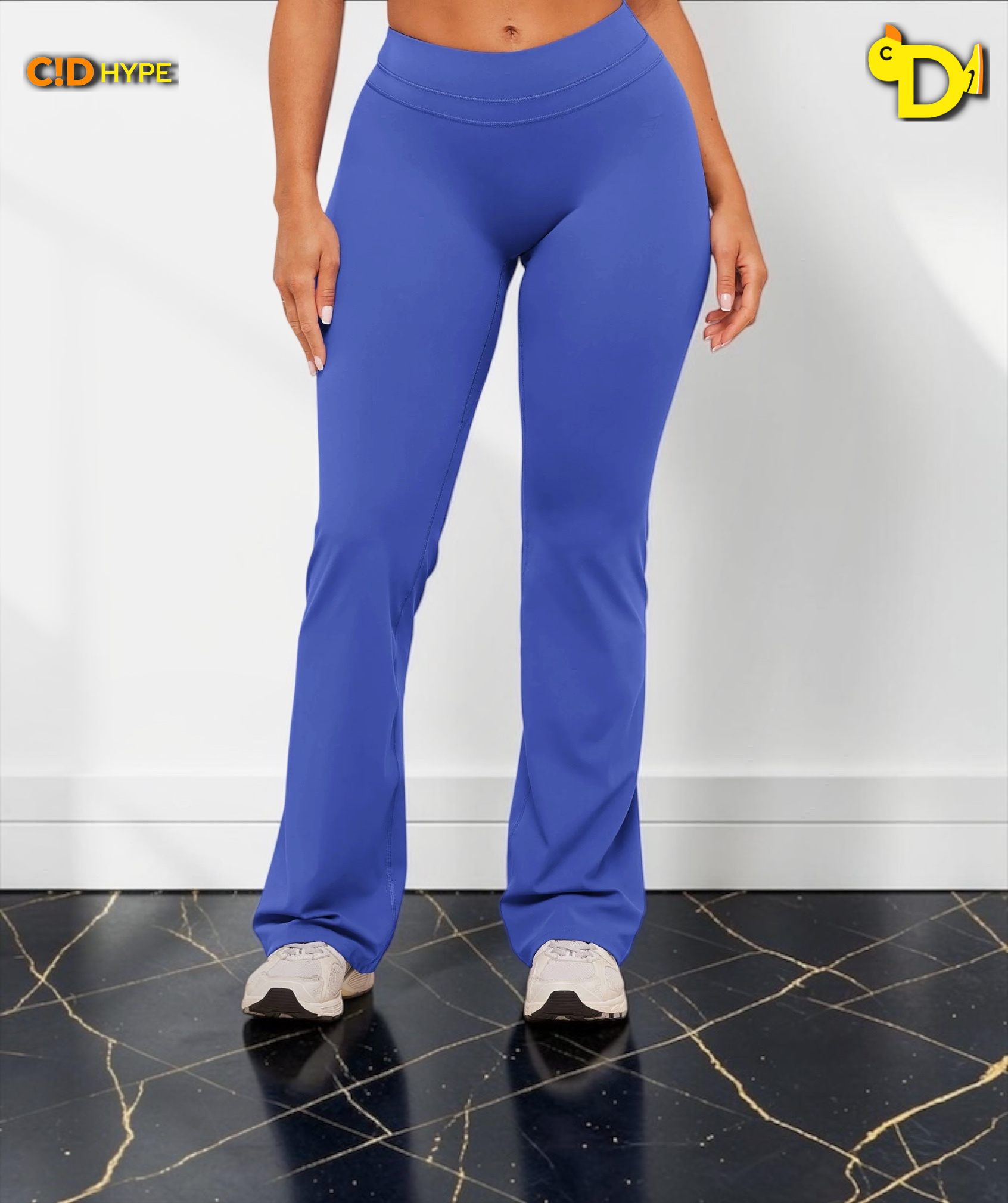Whitney Mid-High Rise Flared Leggings 