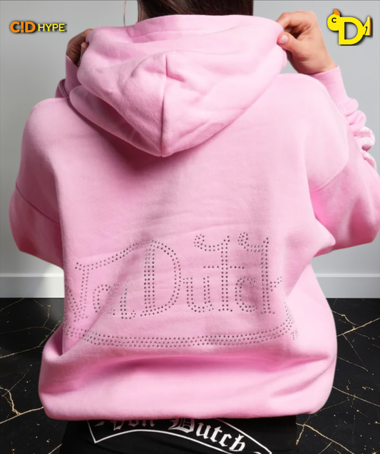 Y2Kulture "Pierce" Hoodie in Bubblegum