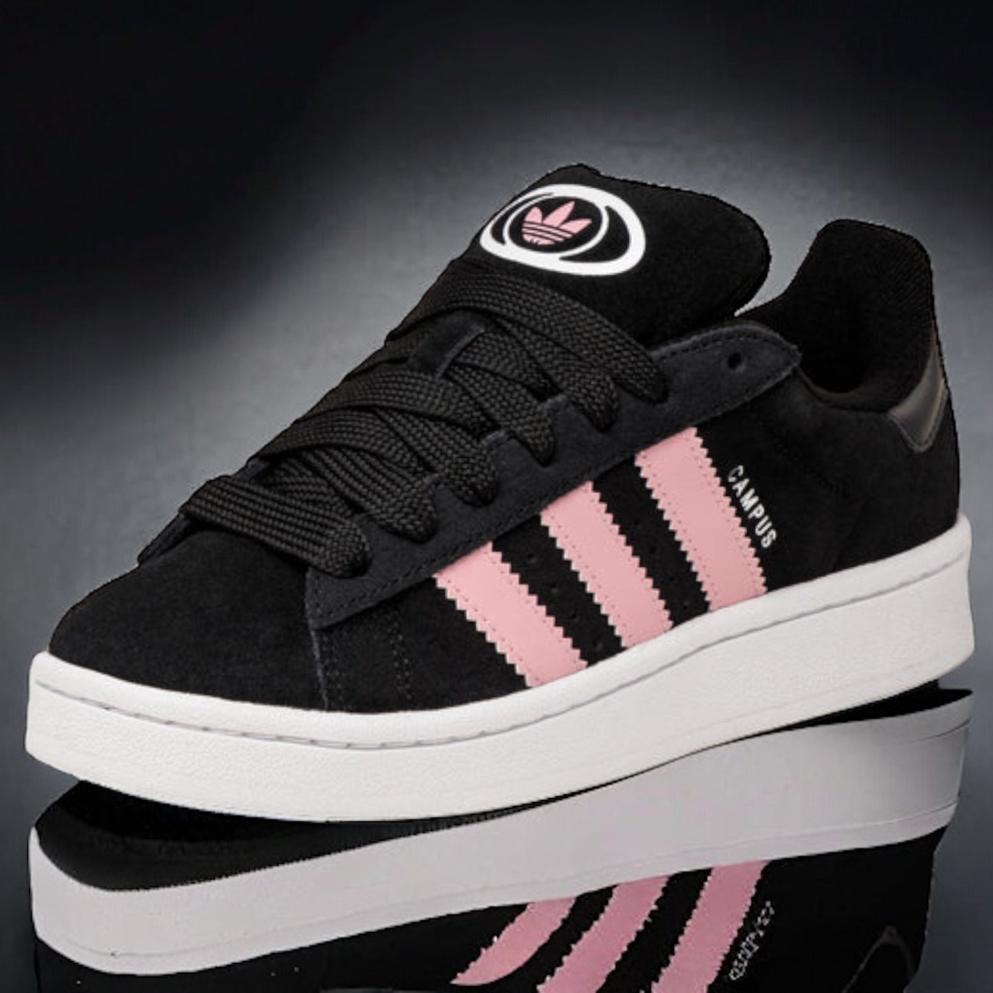 Adidas Campus 00s "Black True Pink" (MUJER)