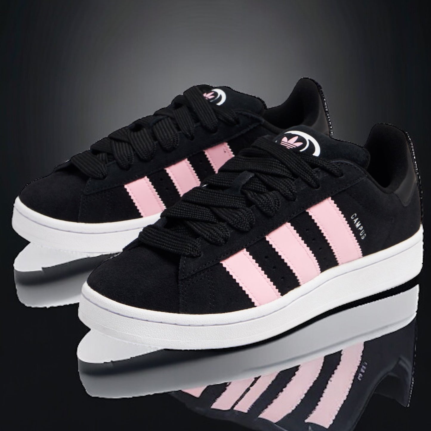 Adidas Campus 00s "Black True Pink" (MUJER)