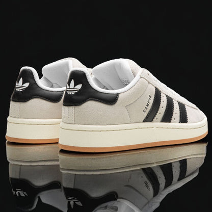 Adidas Campus 00s "Crystal White/Black" (MUJER)