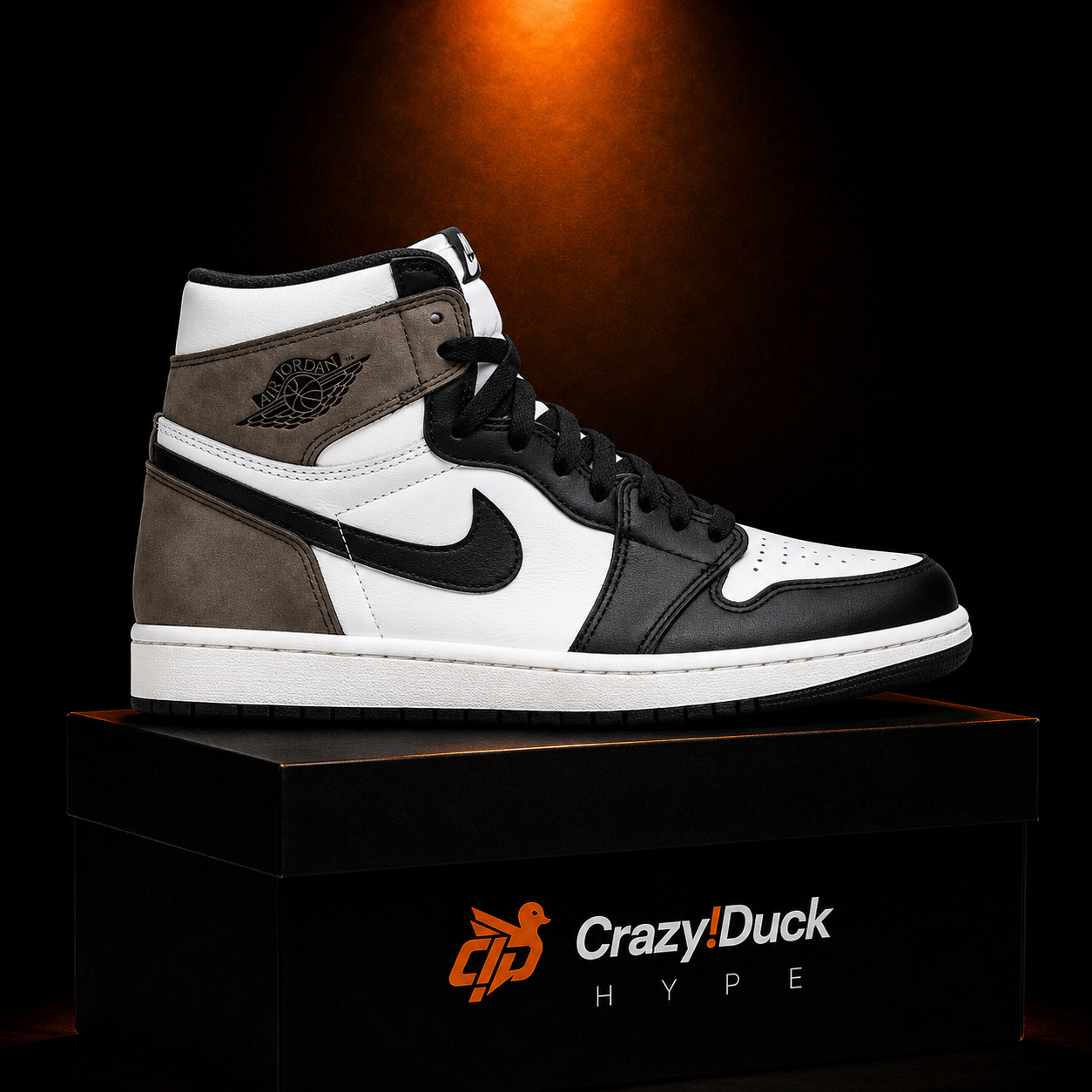 Air Jordan 1 High OG Dark Mocha con empaque — Crazy!Duck Hype