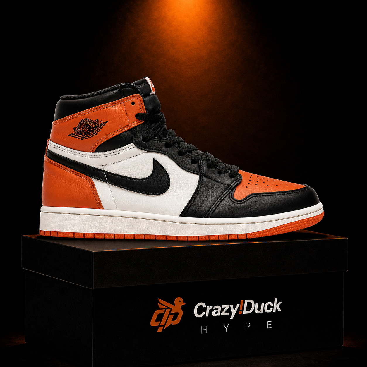 Air Jordan 1 High OG Shattered Backboard con empaque — Crazy!Duck Hype