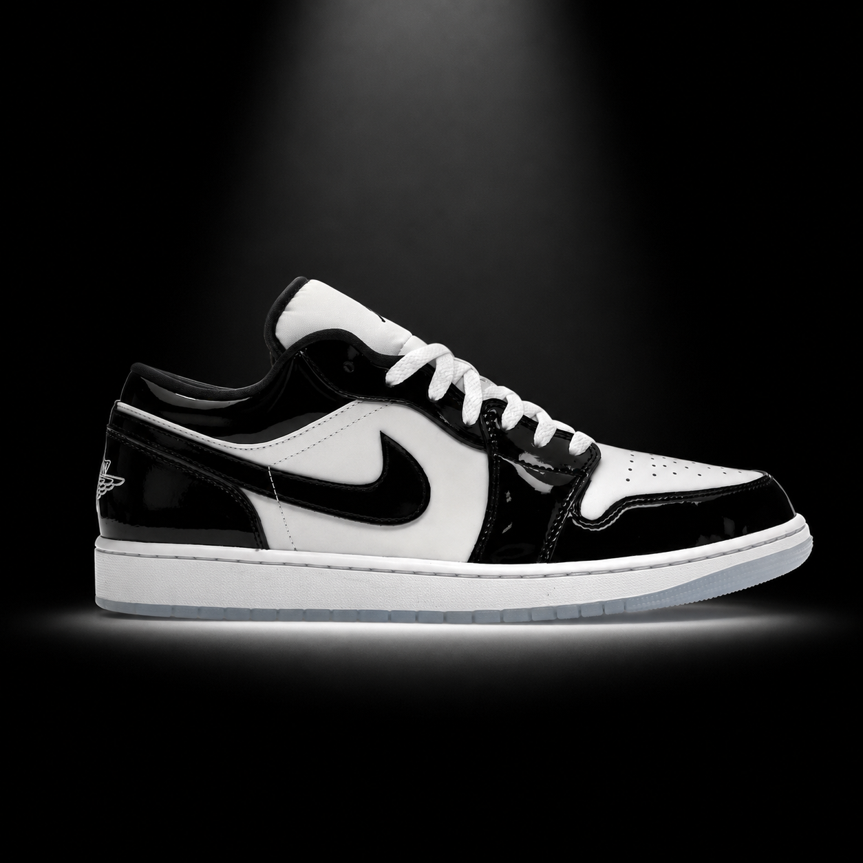Air Jordan 1 Low SE Concord, vista lateral — Crazy!Duck Hype