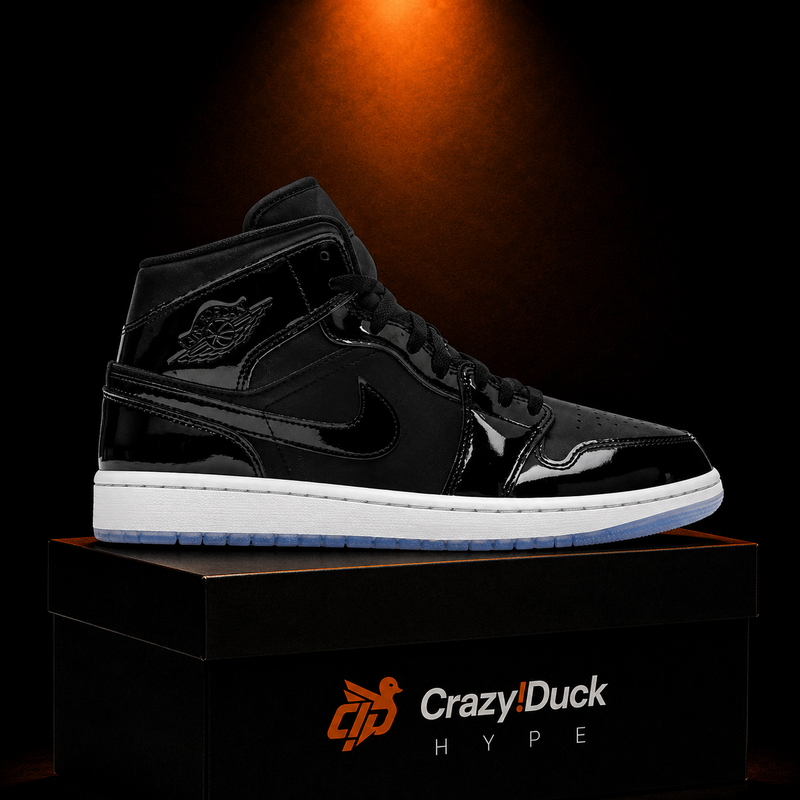 Air Jordan 1 Mid SE Space Jam con empaque — Crazy!Duck Hype