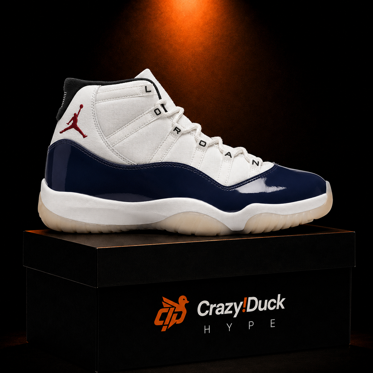Air Jordan 11 Retro Rare Air con empaque — Crazy!Duck Hype