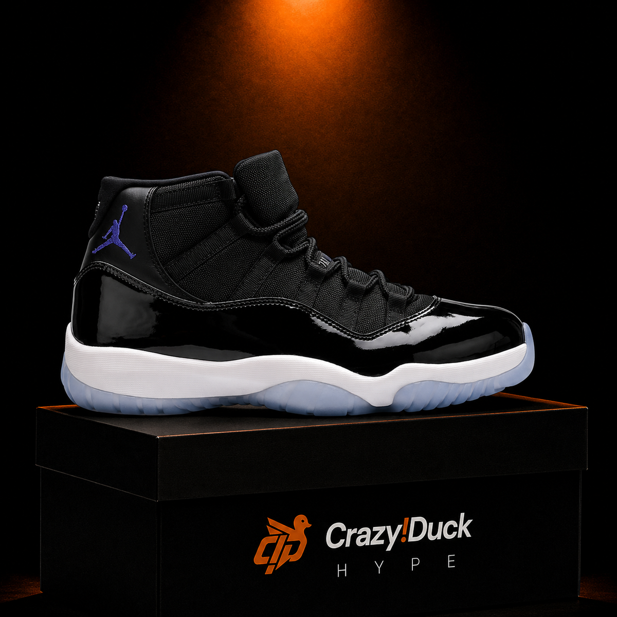 Air Jordan 11 Retro Space Jam con empaque — Crazy!Duck Hype