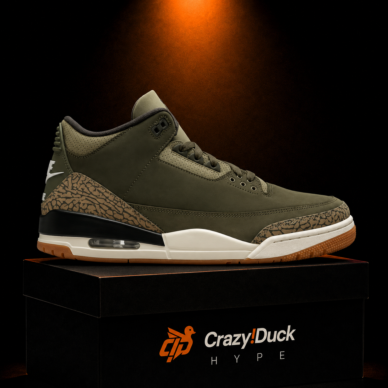 Air Jordan 3 Retro Family Affair con empaque — Crazy!Duck Hype