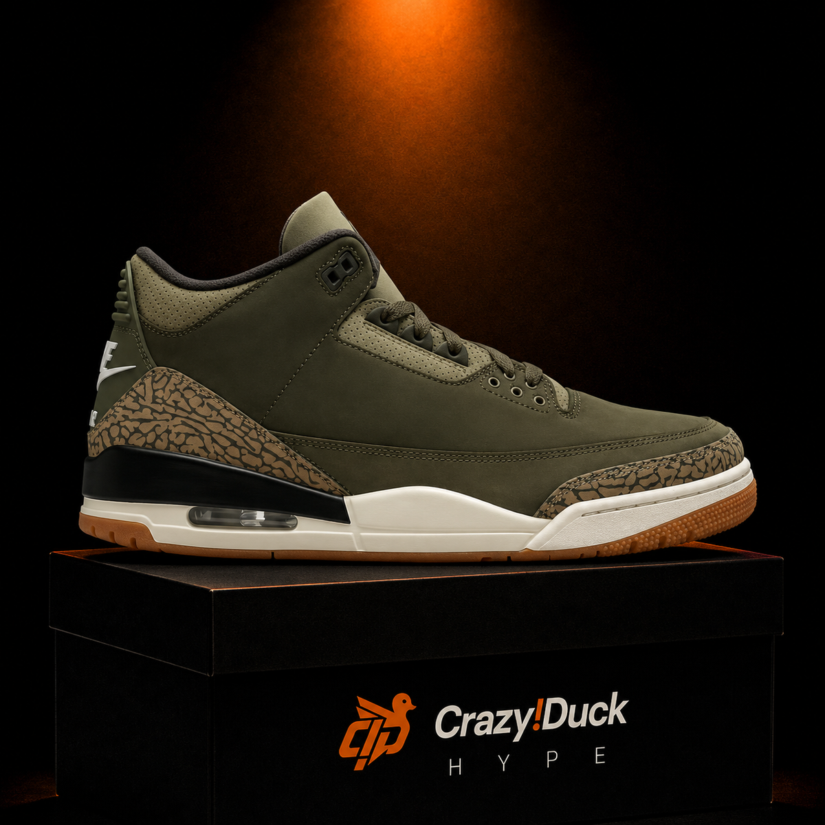Air Jordan 3 Retro Family Affair con empaque — Crazy!Duck Hype