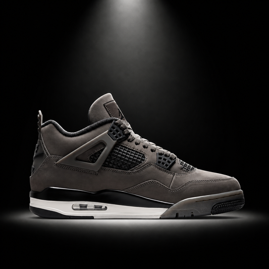 Air Jordan 4 Retro Cave Stone, vista lateral — Crazy!Duck Hype