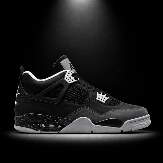 Air Jordan 4 Retro Fear, vista lateral — Crazy!Duck Hype