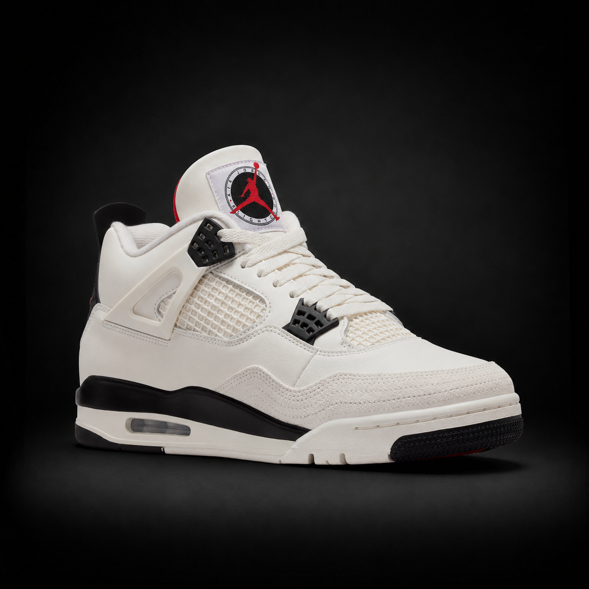 Air Jordan 4 Retro Flight Club, vista frontal — Crazy!Duck Hype