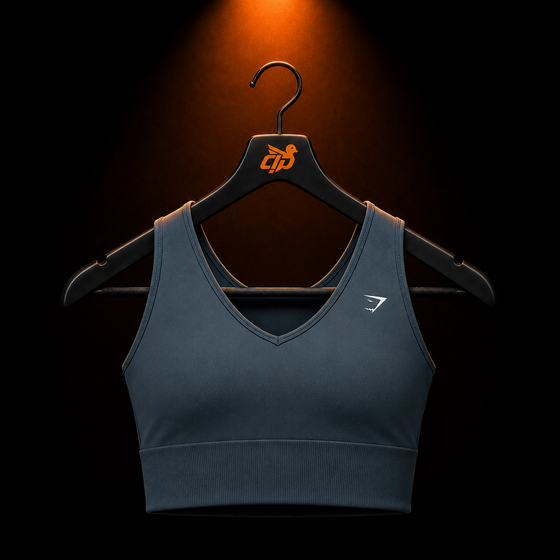 Everyday Seamless Crop Tank "GS Stealth Blue"
