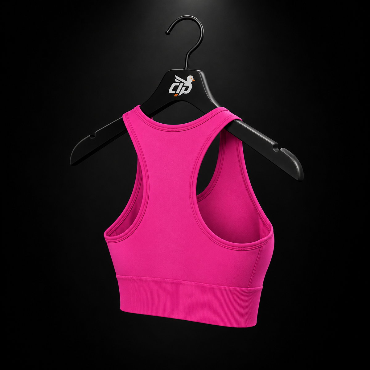 Gymshark Everyday Seamless Crop Tank Super-Set Pink, vista trasera — Crazy!Duck Hype