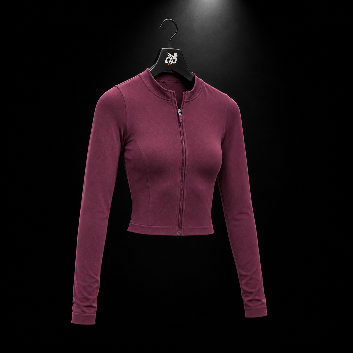Gymshark Everyday Seamless Zip Tracktop Strength Pink, vista completa — Crazy!Duck Hype