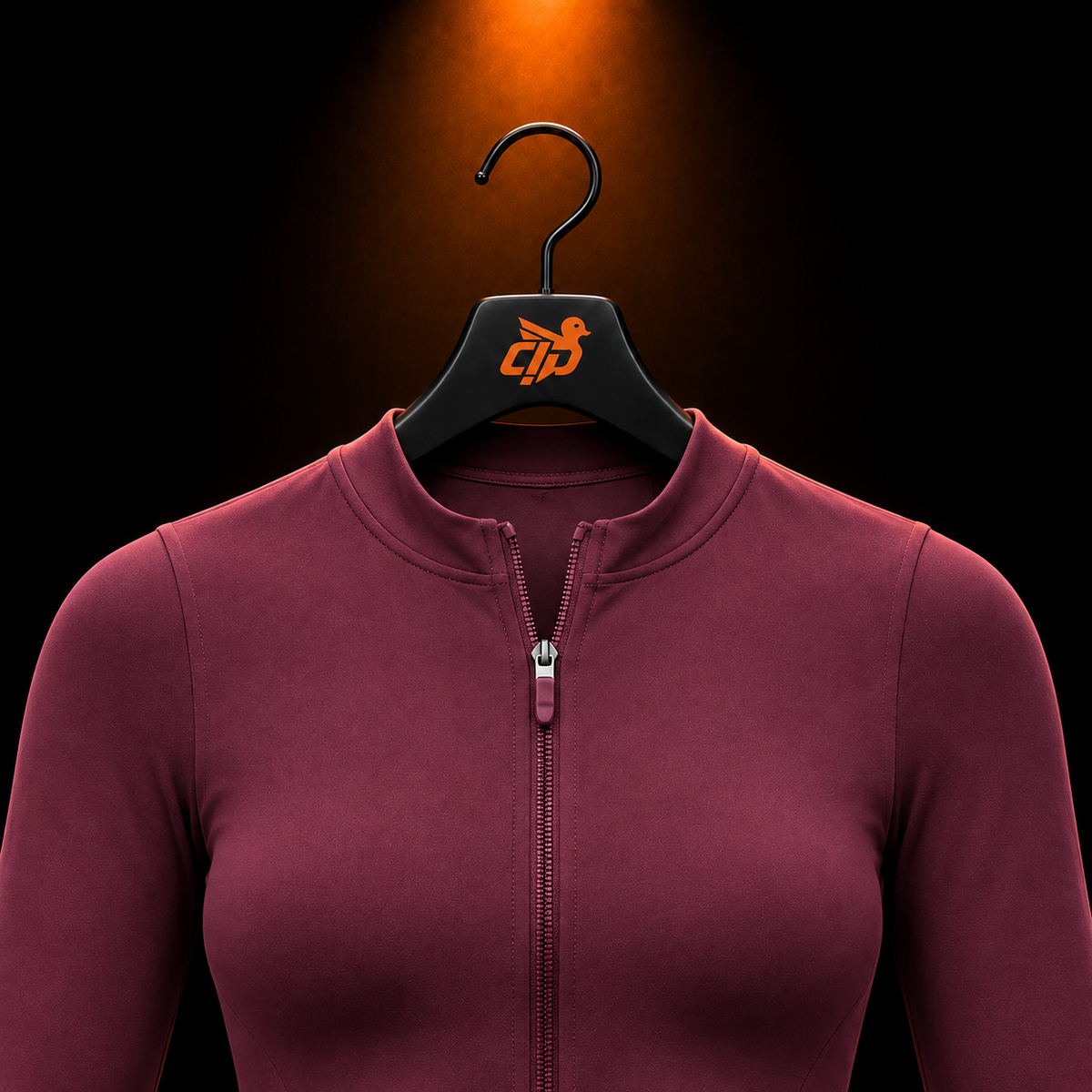 Gymshark Everyday Seamless Zip Tracktop Strength Pink con presentación de producto — Crazy!Duck Hype