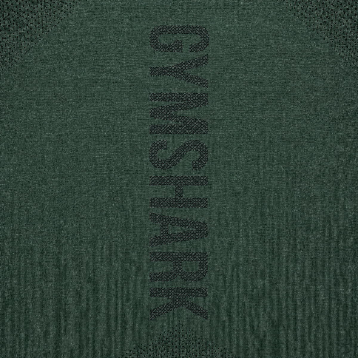 Gymshark Lightweight Seamless T-Shirt Victory Green Marl, detalle de tejido y acabado — Crazy!Duck Hype