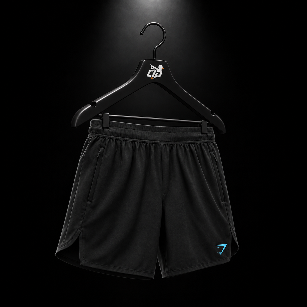 Gymshark Shorts Fit Repeat 6, vista completa — Crazy!Duck Hype