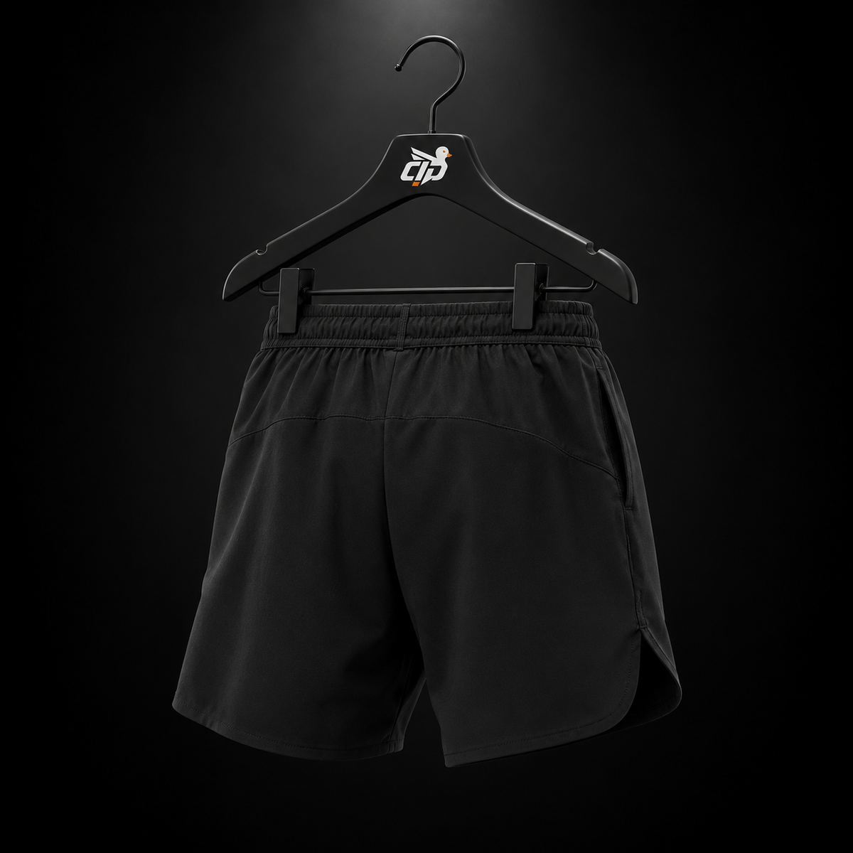 Gymshark Shorts Fit Repeat 6, vista trasera — Crazy!Duck Hype