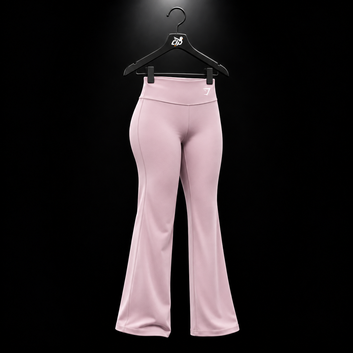 Gymshark Training Straight Leg Regular Leggings Haze Pink, vista completa — Crazy!Duck Hype