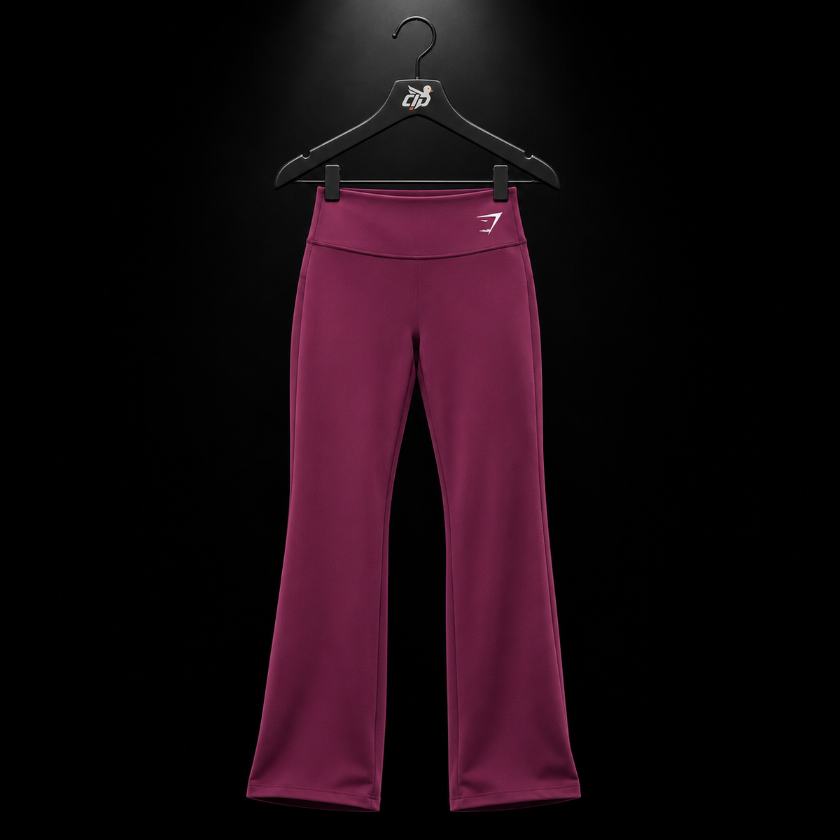 Gymshark Training Straight Leg Regular Leggings Strength Pink, vista frontal — Crazy!Duck Hype
