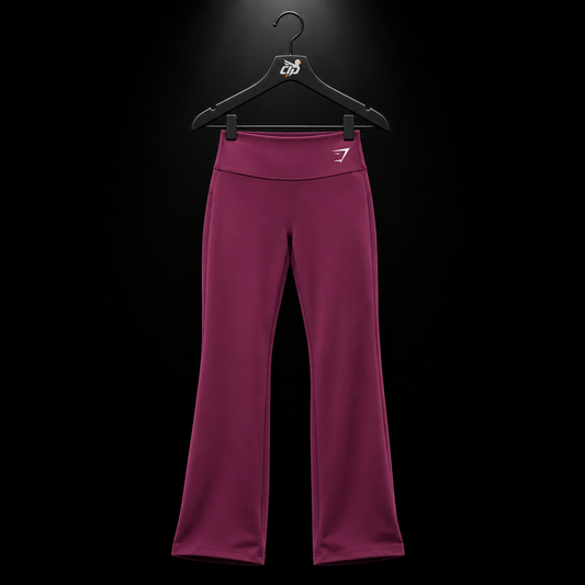 Gymshark Training Straight Leg Regular Leggings Strength Pink, vista frontal — Crazy!Duck Hype