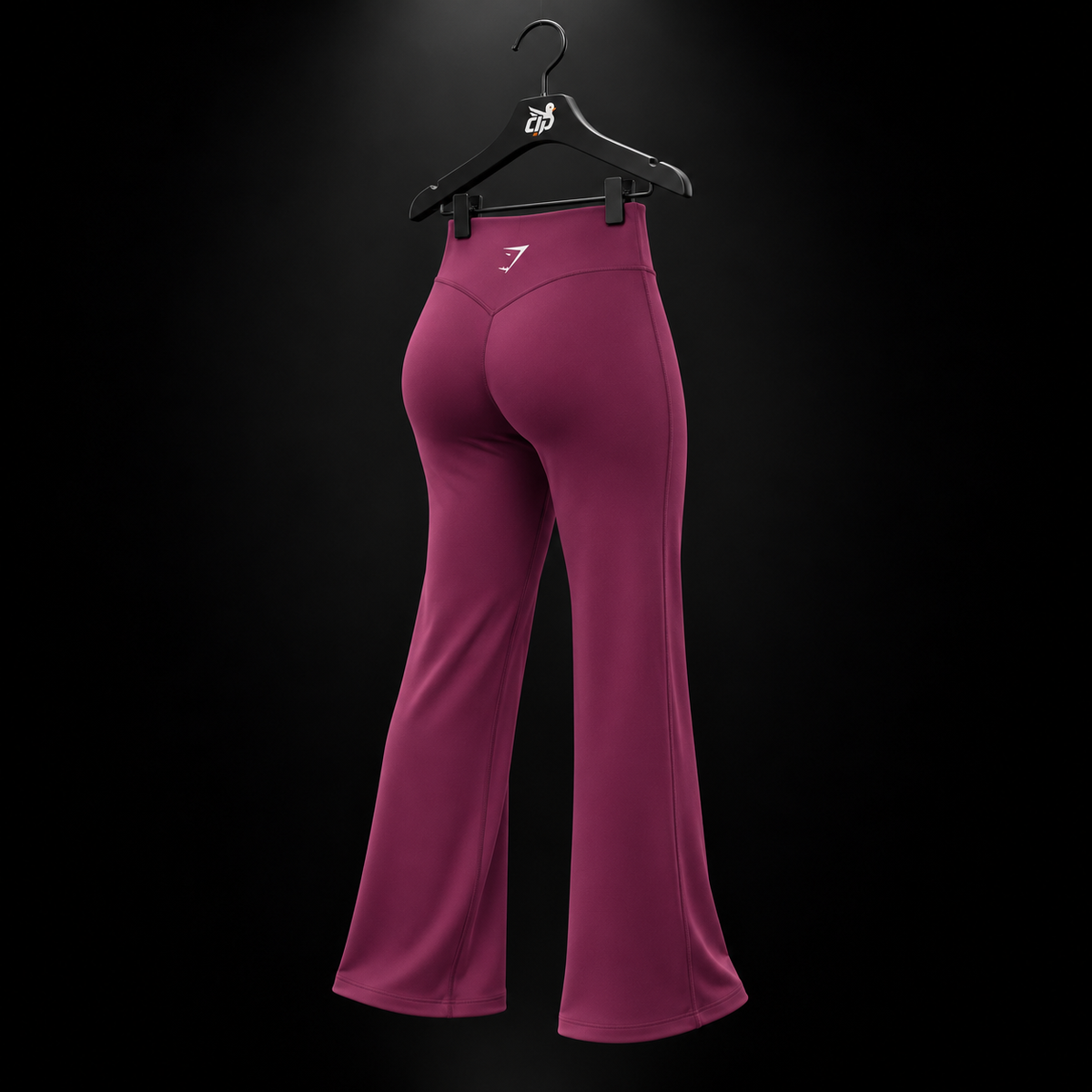 Gymshark Training Straight Leg Regular Leggings Strength Pink, vista trasera — Crazy!Duck Hype