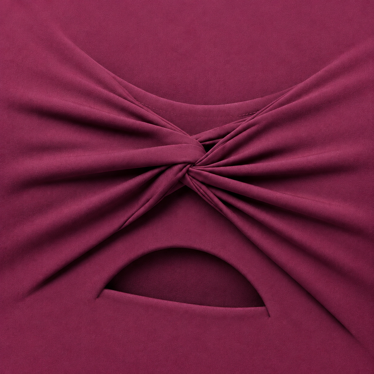 Gymshark Twist Front Sports Bra Strength Pink, detalle de logo y material — Crazy!Duck Hype