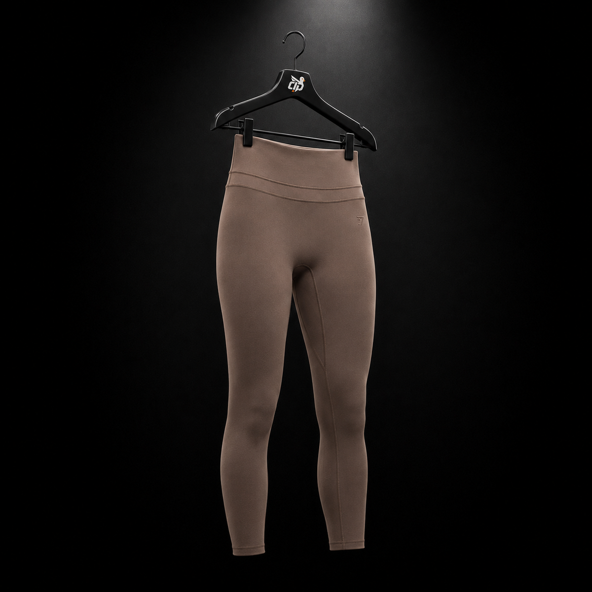 Gymshark Whitney Leggings Soft Brown, vista completa — Crazy!Duck Hype
