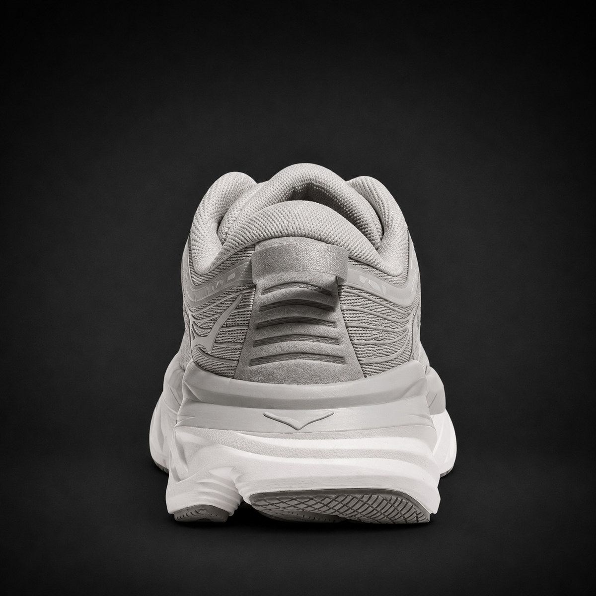 Hoka Bondi 7 White Harbor Mist, vista trasera — Crazy!Duck Hype