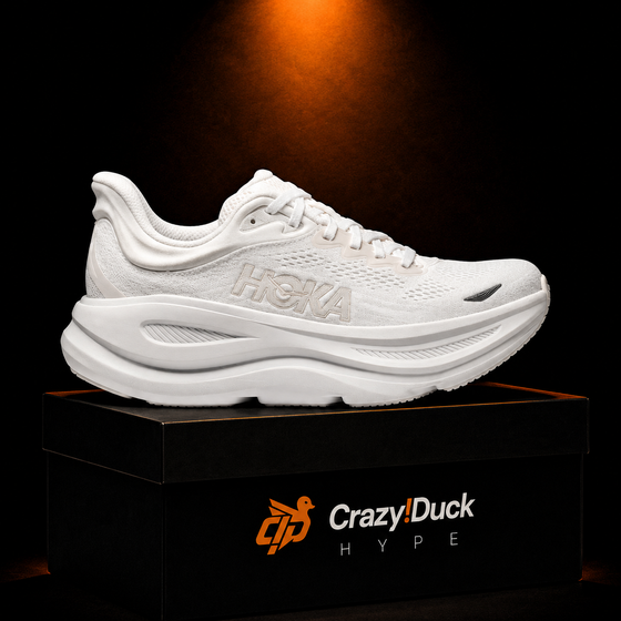 Hoka Bondi 9 "White"