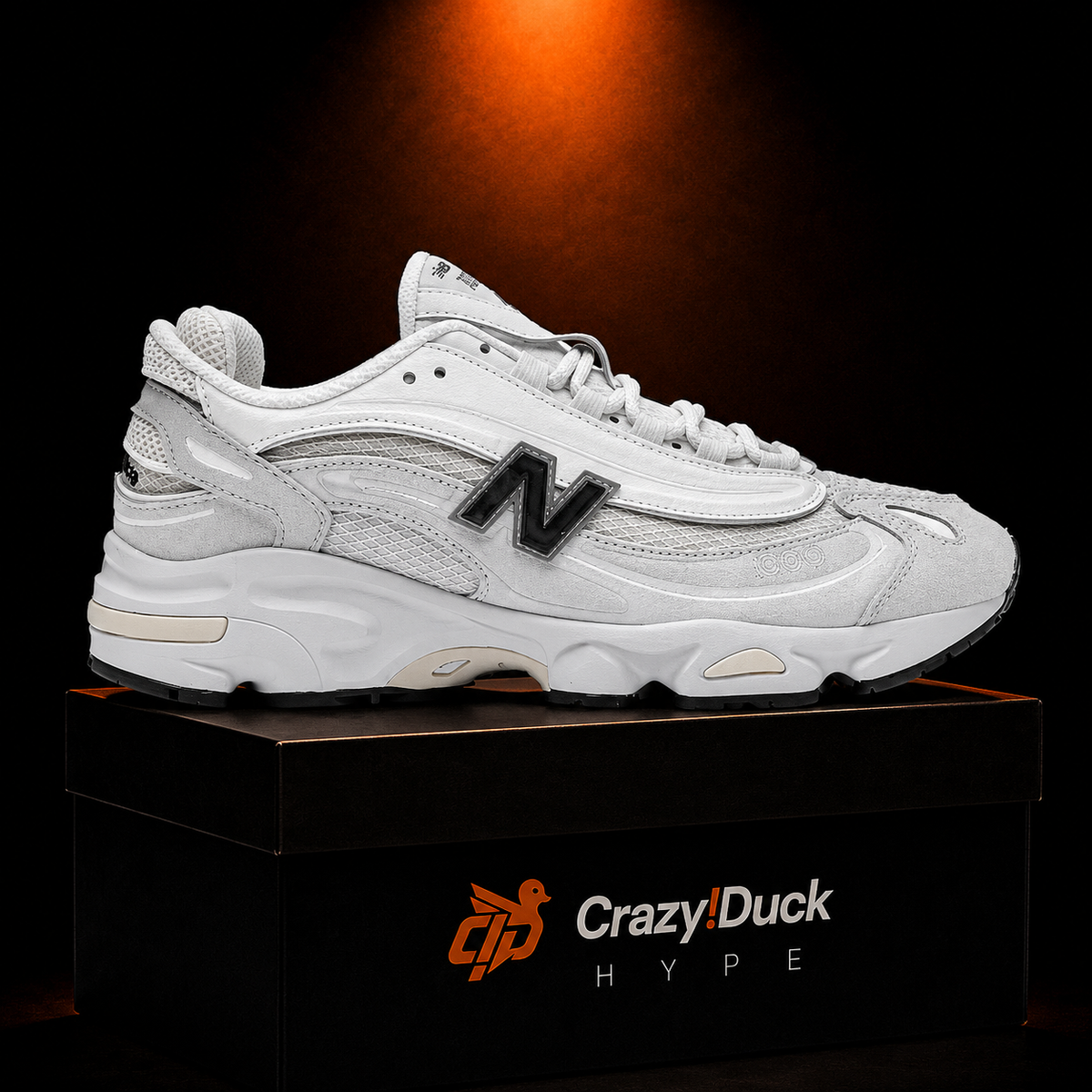 New Balance 1000 Pearl Grey Black con empaque — Crazy!Duck Hype