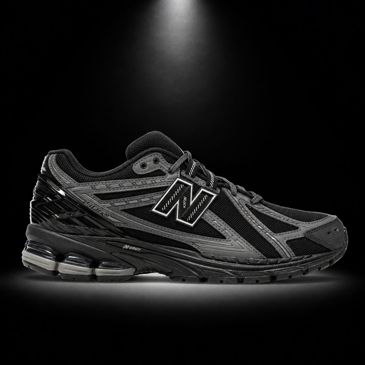 New Balance 1906R Black Phantom, vista lateral — Crazy!Duck Hype