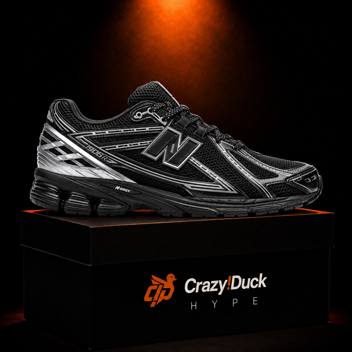 New Balance 1906R Black Silver con empaque — Crazy!Duck Hype